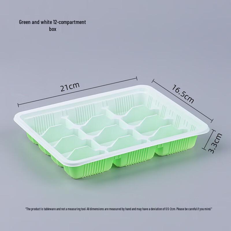 Disposable Multi-Compartment Plastic Dumpling Boxes