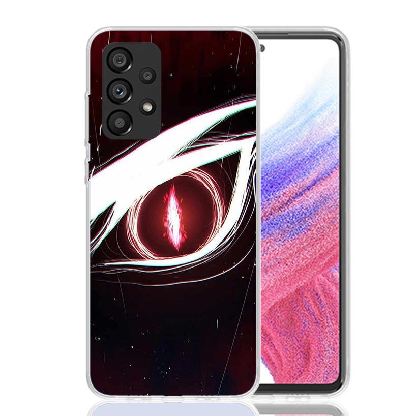 Scary Face Eyes Phone Case For Samsung Galaxy A17 A16 A14 A15 A13 A57 A56 A54 A55 A53 A37 A36 A34 A35 A33 A26 A24 A25 A23 Galaxy