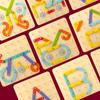 Montessori Versatile Shape Puzzle Column Set Early Education Blocks Matching Geometric Letter Number Children Boys and Girls Toy