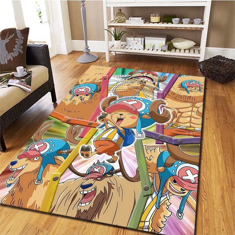 One Piece Tony Tony Chopper Tapijt Vloerkleed Voor Woonkamer Slaapkamer Huis Bank Decoratie, Kinderen Spelen Antislip Vloermat