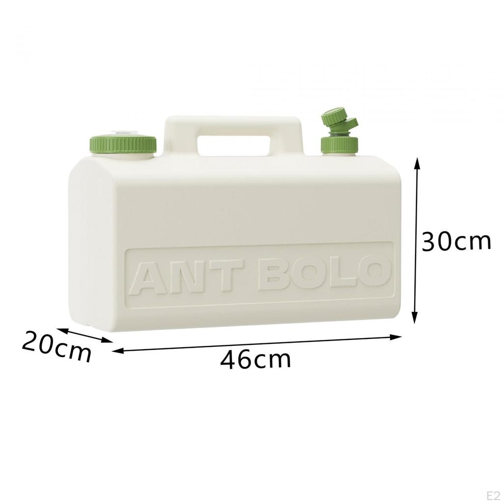 20L Water Storage Bucket for Camping with Spigot And Handle