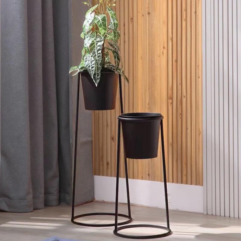 Modern Metal Trapezoidal Flower Stand