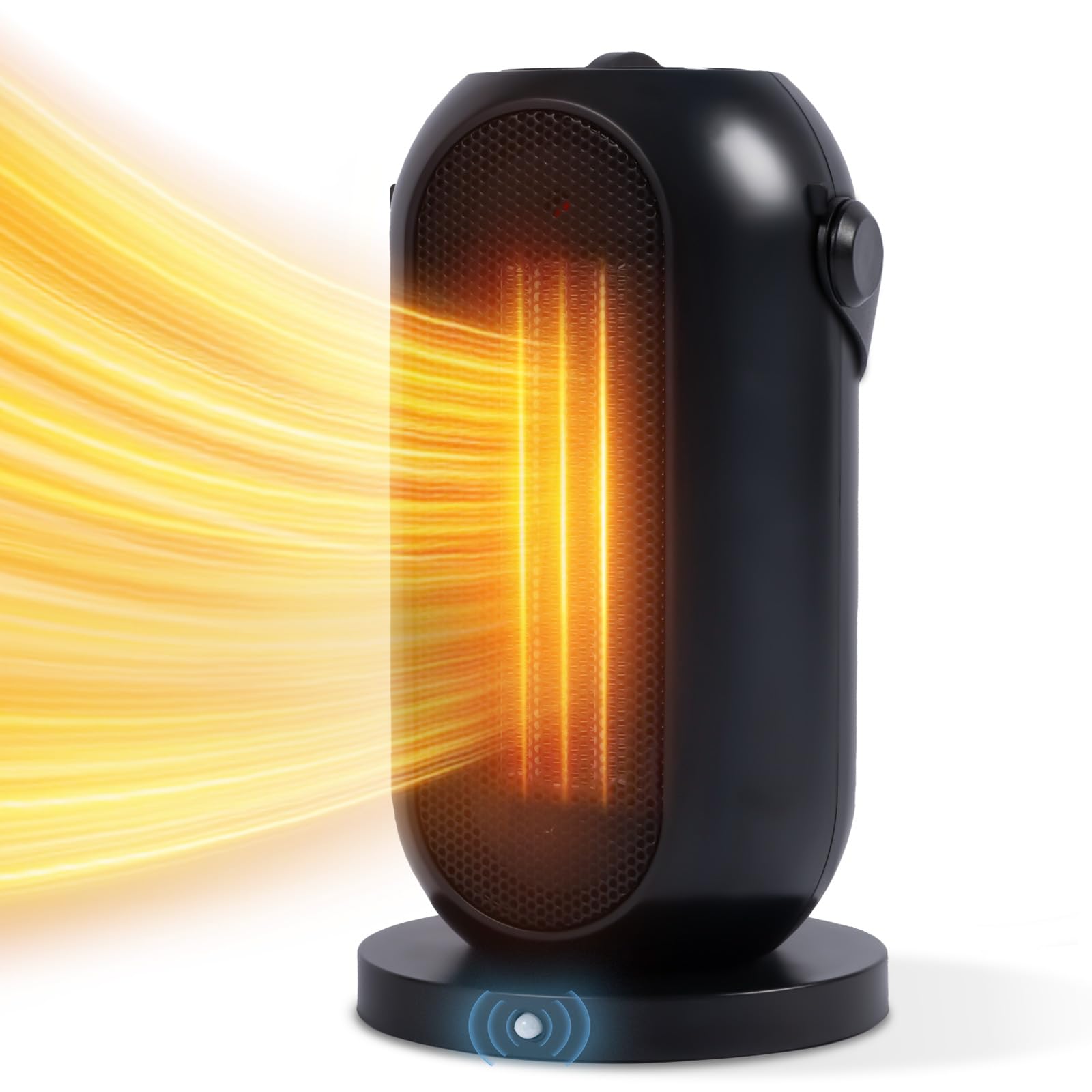 

Ceramic Automatic Ceramic Fan Motion Overheat Fall Quick Air 3 Electric Prevents forgetting to turn Energy [Tentsu Light] Heater, Small, Swing,