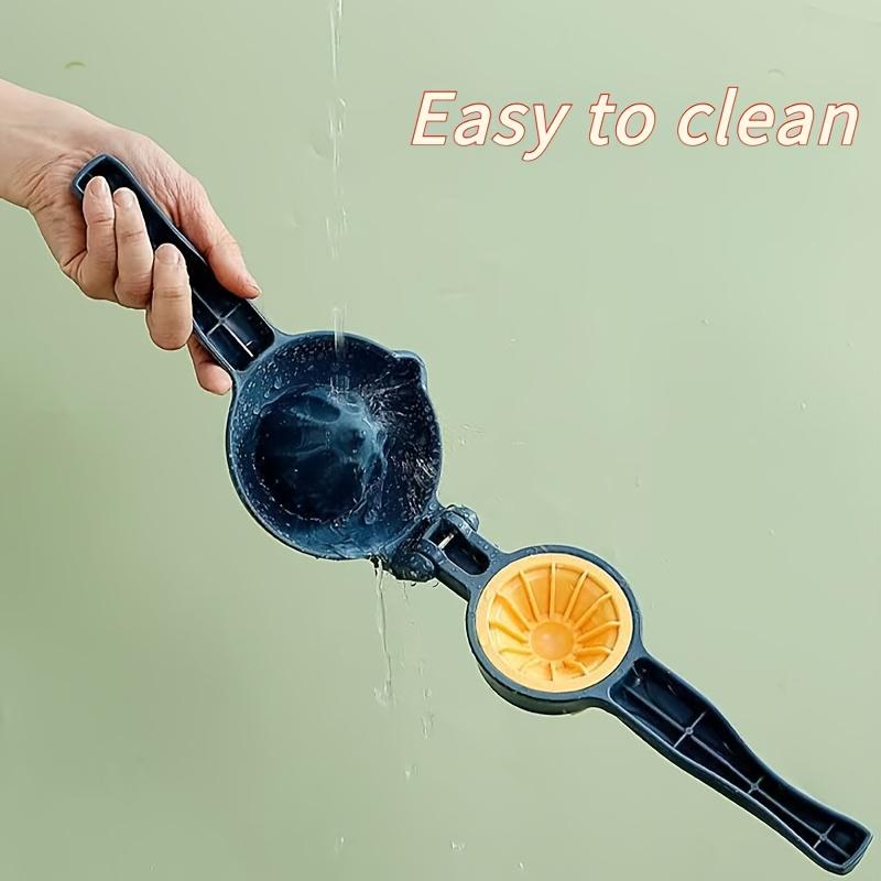 Exprimidor Manual Grande de Frutas con Pinza Multifuncional de Prensa Manual para Naranja Limón Granada Hogar Cocina