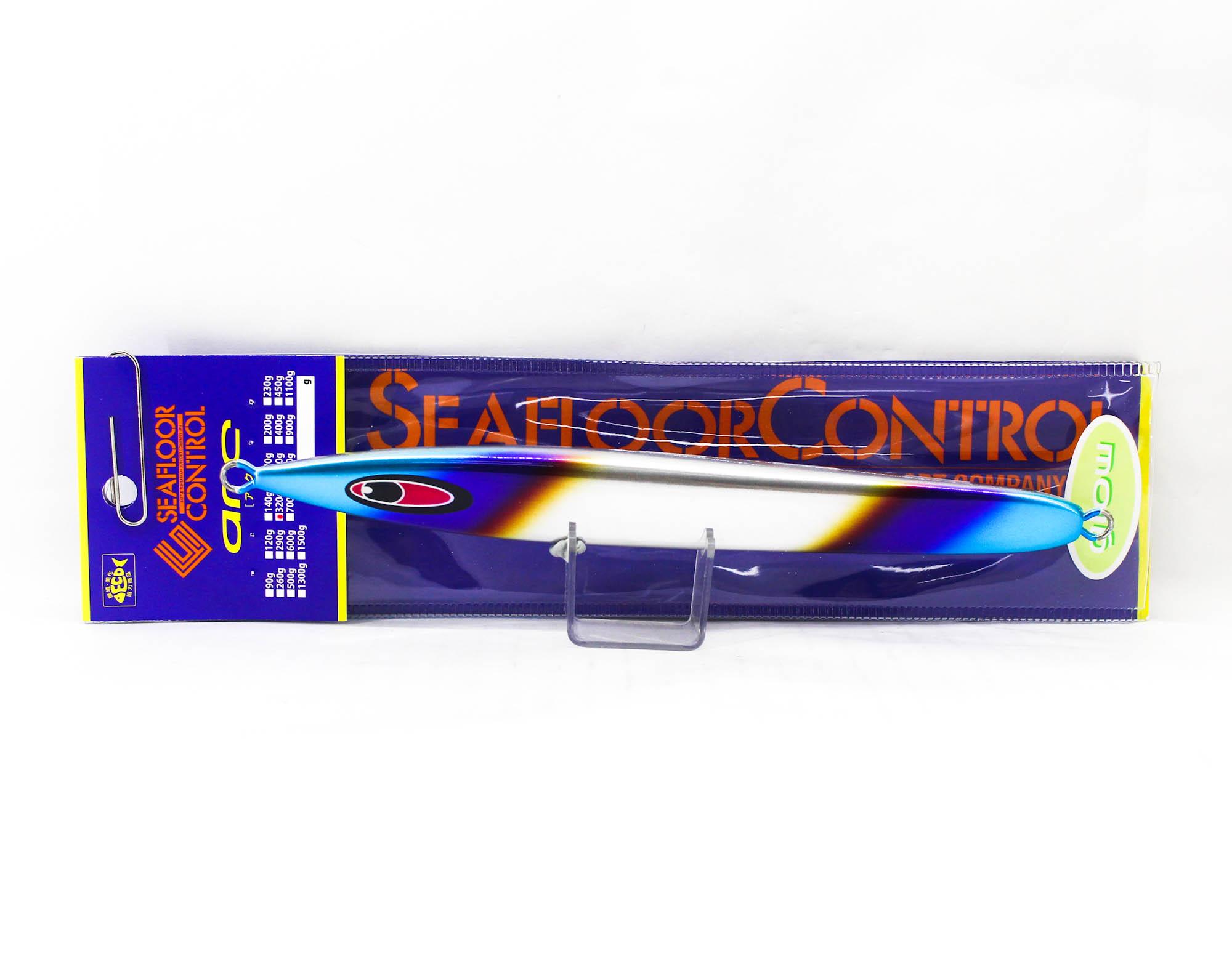 

Seafloor Control Metal Jig Arc 320 grams Titan Zebra Glow (8658)