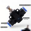 High Pressures Air Tube Fitting With Secure Sealing Pneumatic Airflows Regulator for Factory and Workshop Use