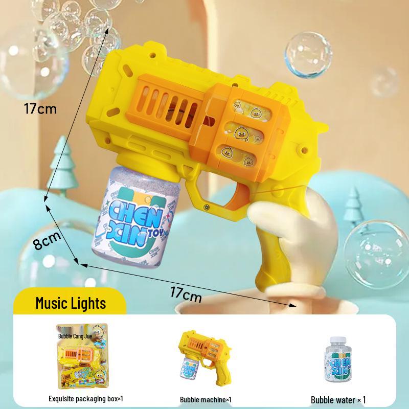 Automatic Multi-Bubble Gun for Kids - Outdoor Play Toy