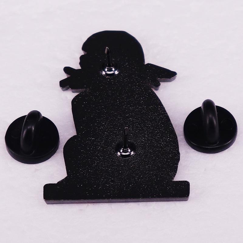 Cyberpunk Edgerunners Lucy Anime Girl Brooch Badge