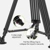 Ulanzi VideoFast Heavy Duty Tripod Kit T048 Aluminum Alloy Tripod Fluid Head &