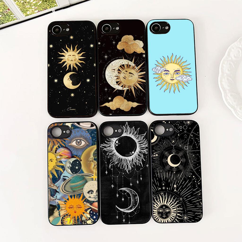 Cover for Xiaomi Redmi Note 12 11 10 A3 Pro 10A 10C 12C Note12 5G 4G Casing Phone Case Astronaut Stars Universe Sun Moon Face