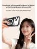 Custodia Colorata Magnetica per iPhone 17: Compatibile con iPhone 12 fino a 16, Design Trasparente per Uso Transfrontaliero e Internazionale