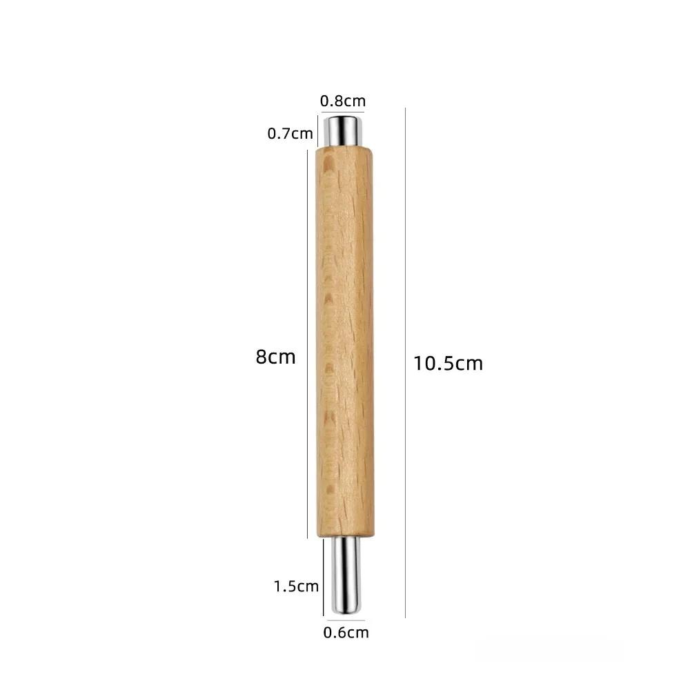 

Nail Magnetic Stick Cat Eye Magnetic Rod Wooden Handle Cylindrical UV Gel Magnet Tools Double End Nail Art Design Manicure Tools