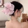 Sophisticated Demeanor Big Bow Hair Clip for Female, Trendy Hair Dressing Accessory, Ponytail Braid Grabbing Clip