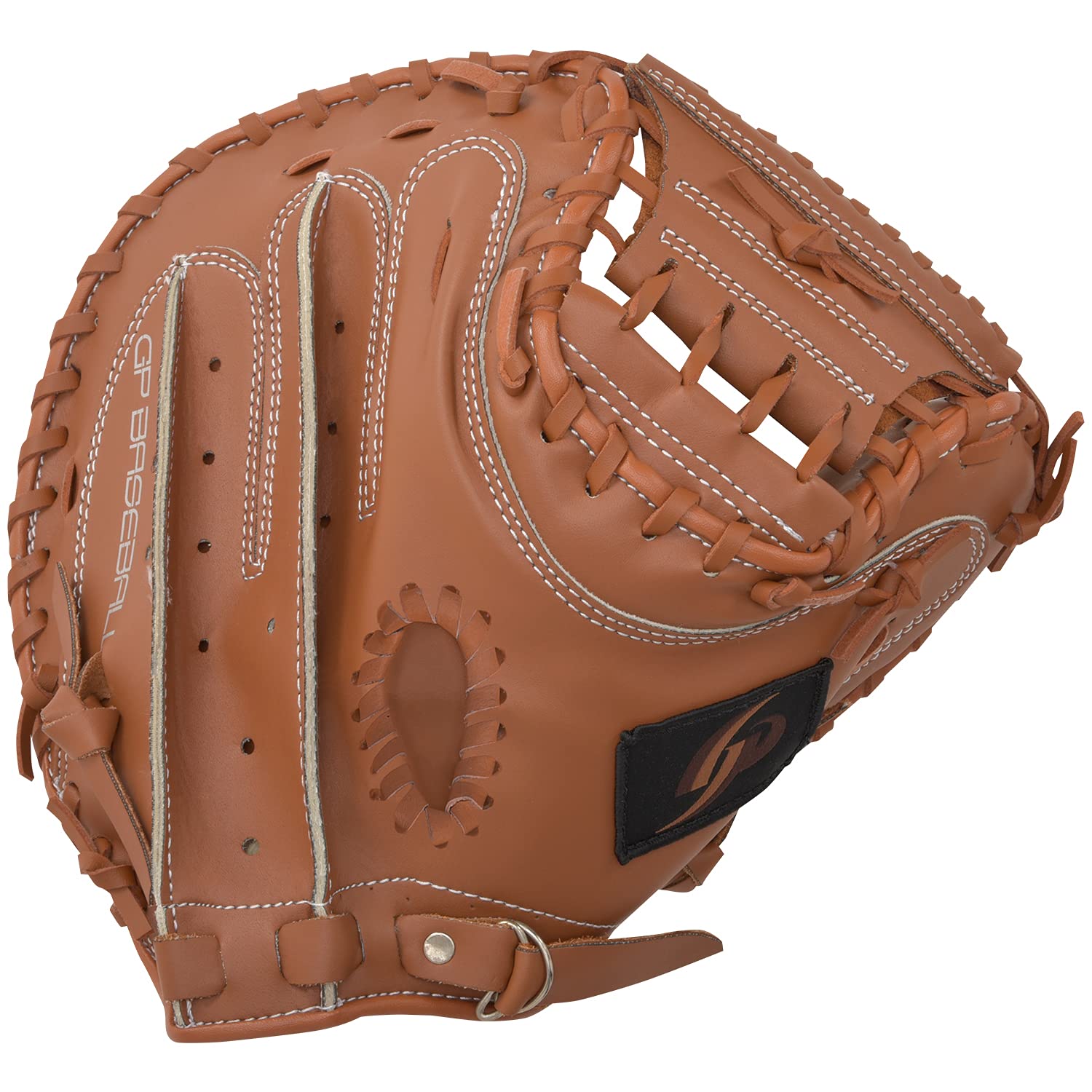 

GP Baseball Standard Size Yellow Catcher s Mitt, Softball, L,