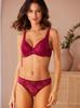 H2033 Lascana Thong Bordeaux Women'S String Panties 32/34