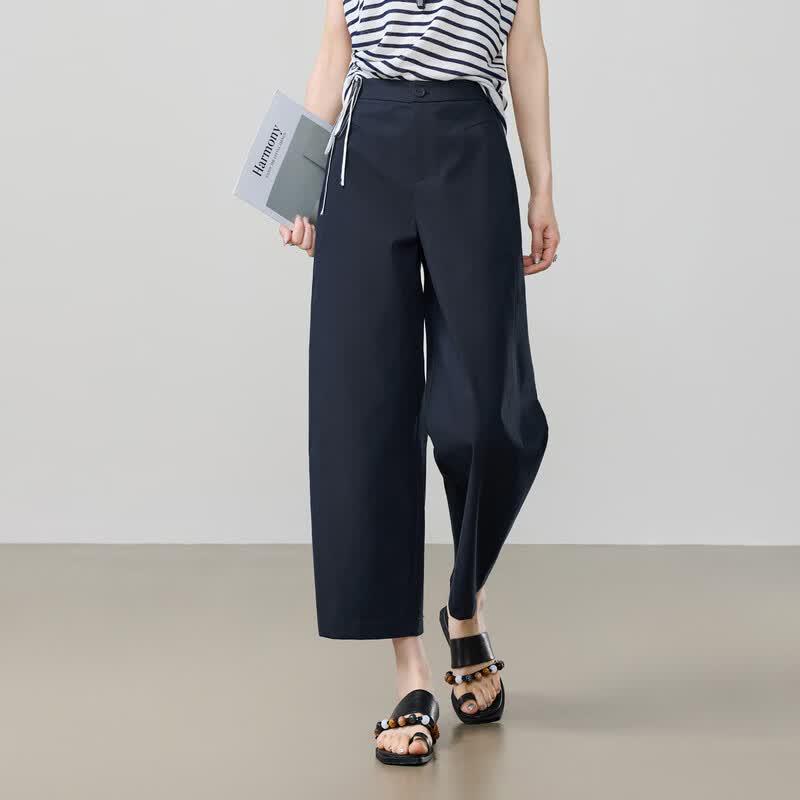 ESE-Y Women s Petite Harem Cropped Casual Pants 28