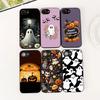 Little Ghost With H-Halloweens Pumpkin Phone Cover for Xiaomi Poco C75 C65 C71 C85 X7 X6 M7 F7 F8 Ultra F6 Pro Soft Case