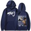 Rapper Milo J 111 Album Merch Hoodies Mannen Vrouwen