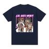 Rapper Lil Uzi Vert Graphic T-shirt Fashion Hip Hop Oversized T Shirts Casual Cotton Short Sleeve T-shirts Streetwear Unisex