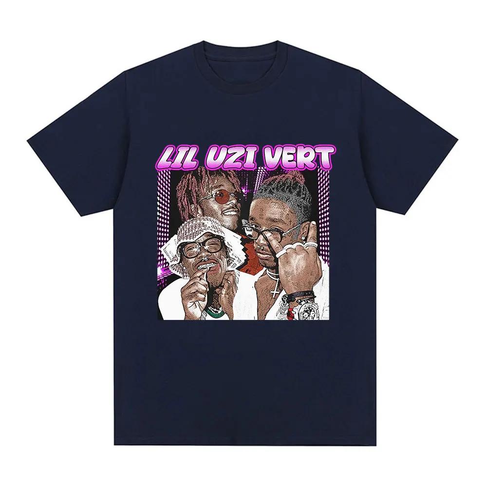 Rapper Lil Uzi Vert Graphic T-shirt Fashion Hip Hop Oversized T Shirts Casual Cotton Short Sleeve T-shirts Streetwear Unisex
