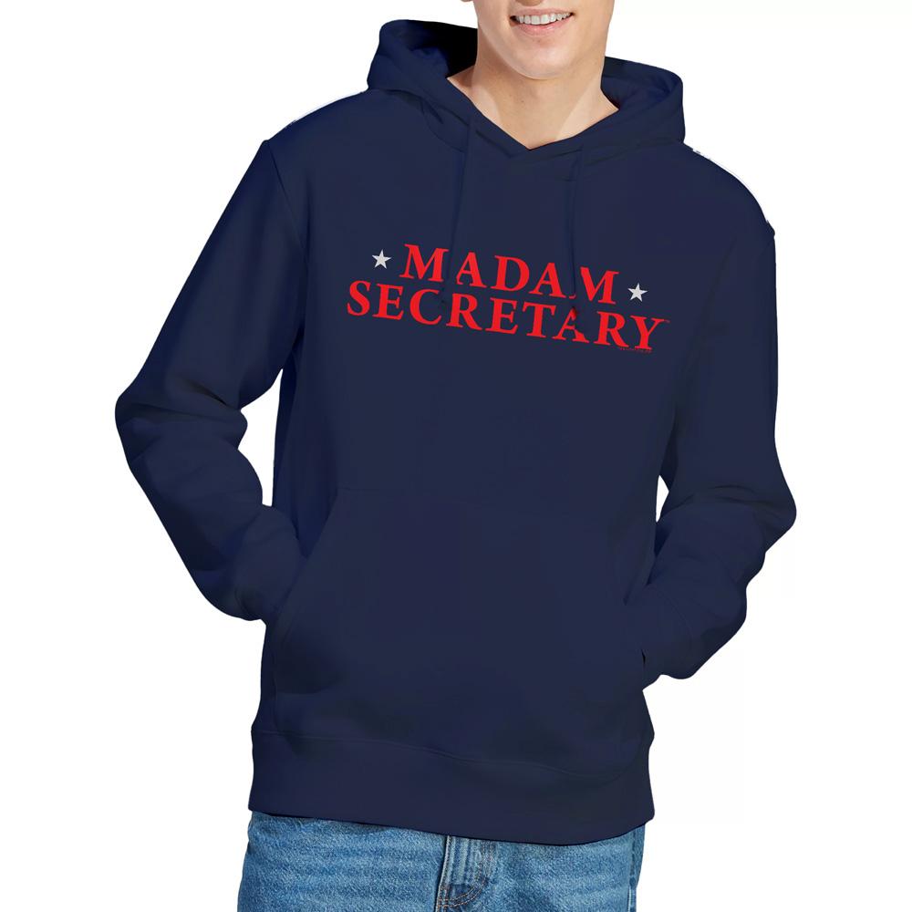 Madam Secretary Mens Logo Hoodie