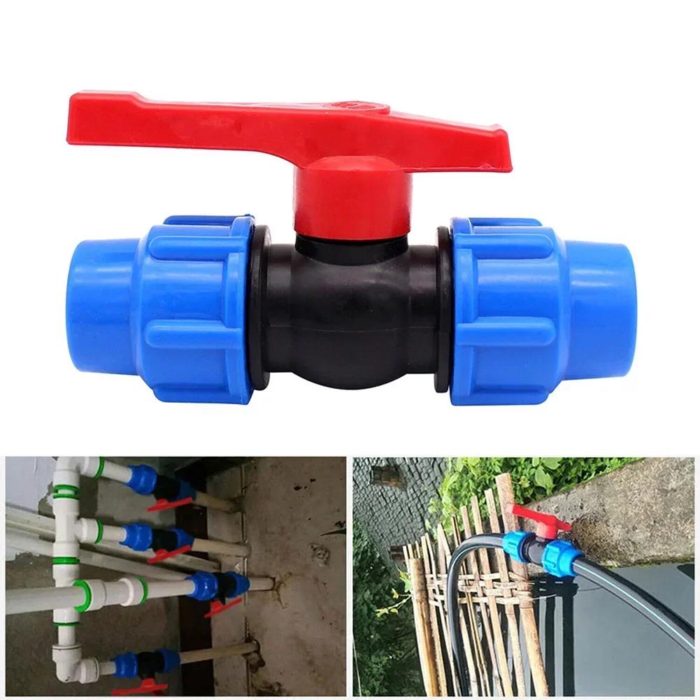 Home Improvement Valve Fitting Ball Valve For Home Bathroom Kitchen PE With External Thread 1pc 20mm /25mm/ 32mm