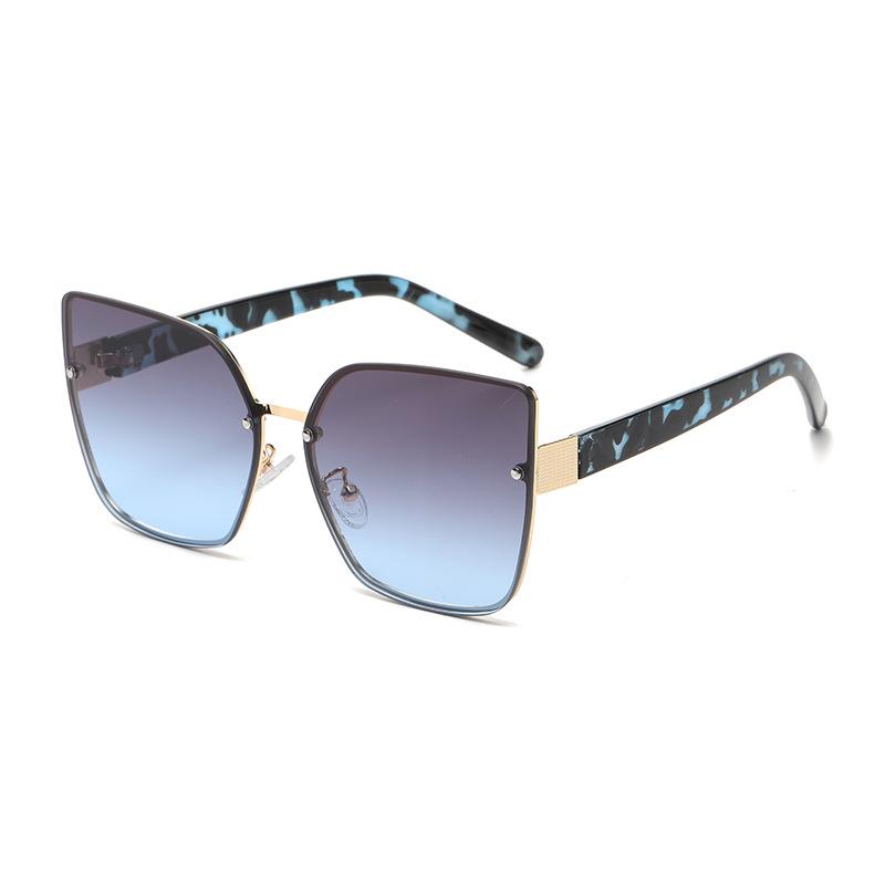 High-End European Cat Eye Sunglasses: Stylish Outdoor Street Fashion