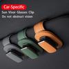 Clip para gafas de coche Clip para parasol de coche Almacenamiento de gafas Suministros para el interior del coche Clip para facturas y gafas de sol