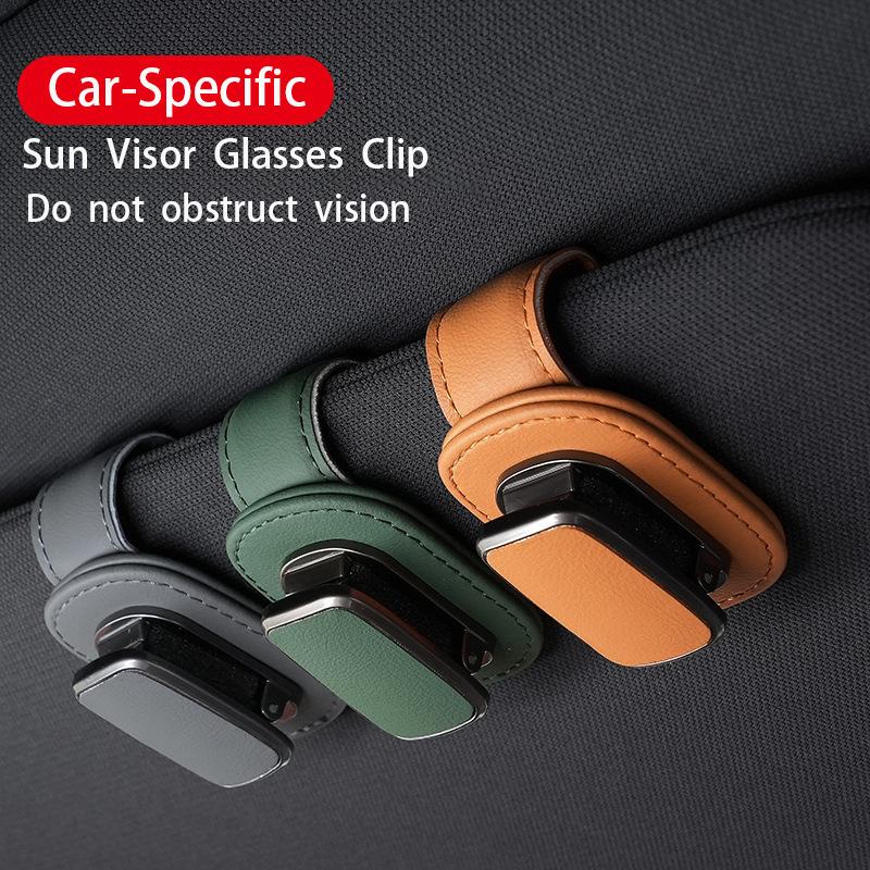 Car Glasses Clip Car Visor Glasses Storage Car Interior Supplies Car Bill Sunglasses Clip