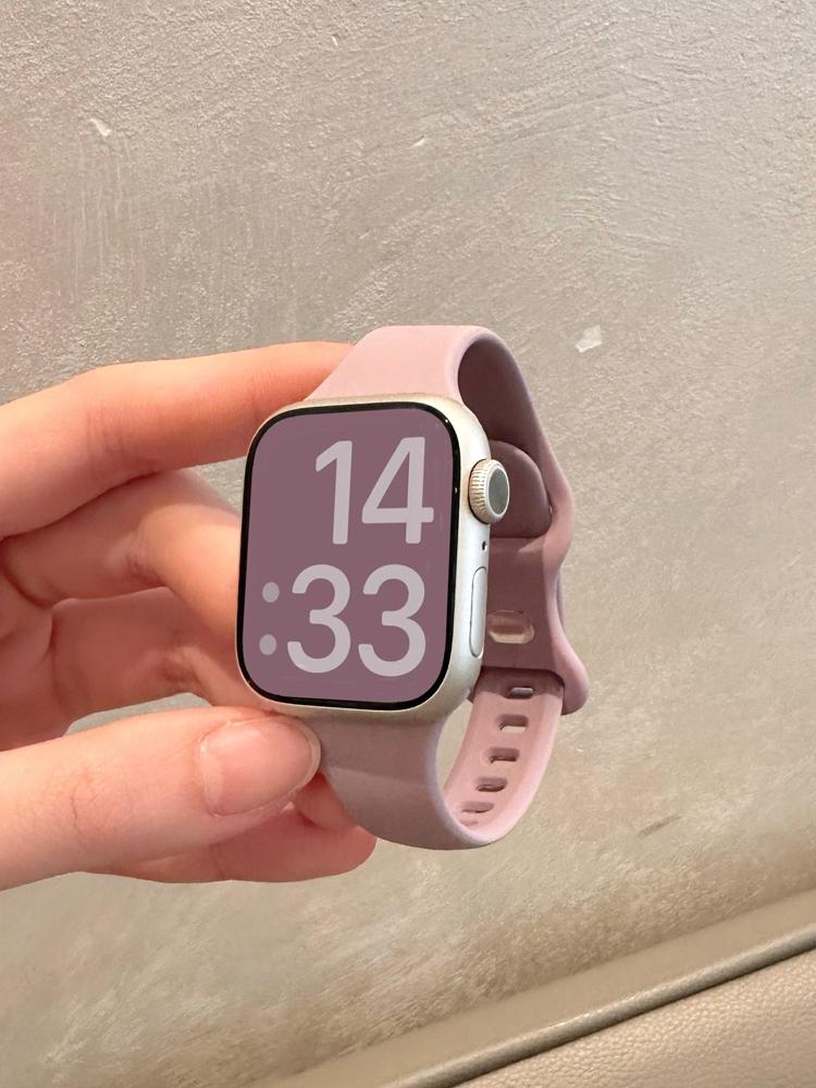 Slim Silicone Strap For Apple Watch Band 45mm 44mm 40mm 41 42-38mm sport bracelet iwatch series 8 7 se 3 4 5 6 9 10 ultra 2 49mm