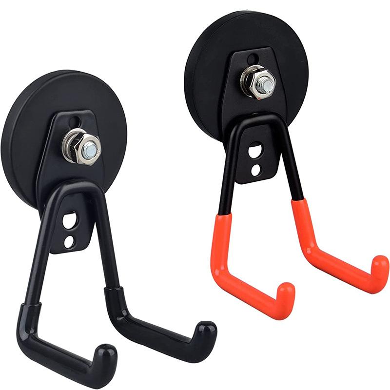 Strong Magnet Garage Hook Nail Free Installation Load-Bearing Anti Slip Waterproof Suitable For Gardening Tools 43mm