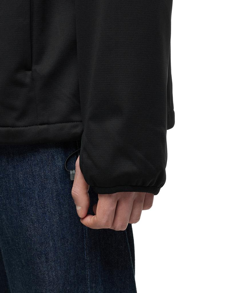 Recycled Soft Shell Hoodie - Black