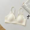 Women French Style Thin Invisible Seamless Bra Big Bust Push Up Anti Sagging