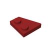 50g Small Particle Building Blocks - 24307 Assembly Short Slope 2 Holes Right, Compatible Building Block Parts