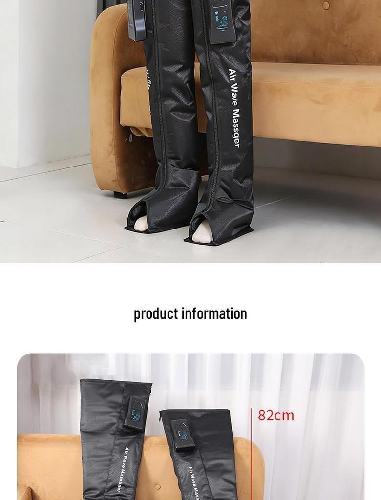 5-Airbag Full Wrap Leg Massager with Simulated Air Wave Massage