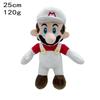 Mario & Friends Plush Set: Mushroom Person, Yoshi, Luigi, Mario