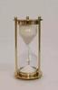 Sand Timer Hourglass Brass Nautical Maritime Hour Glass Vintage