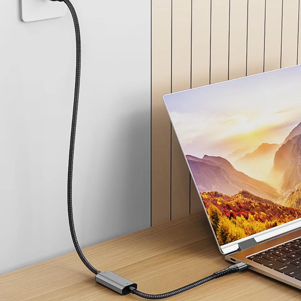 USB-C to Ethernet Cable 1.2m/3.9ft Type C to RJ45 Cord Gigabit LAN Network for iPhone 15 Series/iPad/MacBook