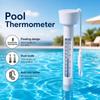 Waterproof Solar Floating Pool Thermometer Swimming Pool Spa Hot Tub Bat Temperature Tester Swimming Pool Buoy Temperature
