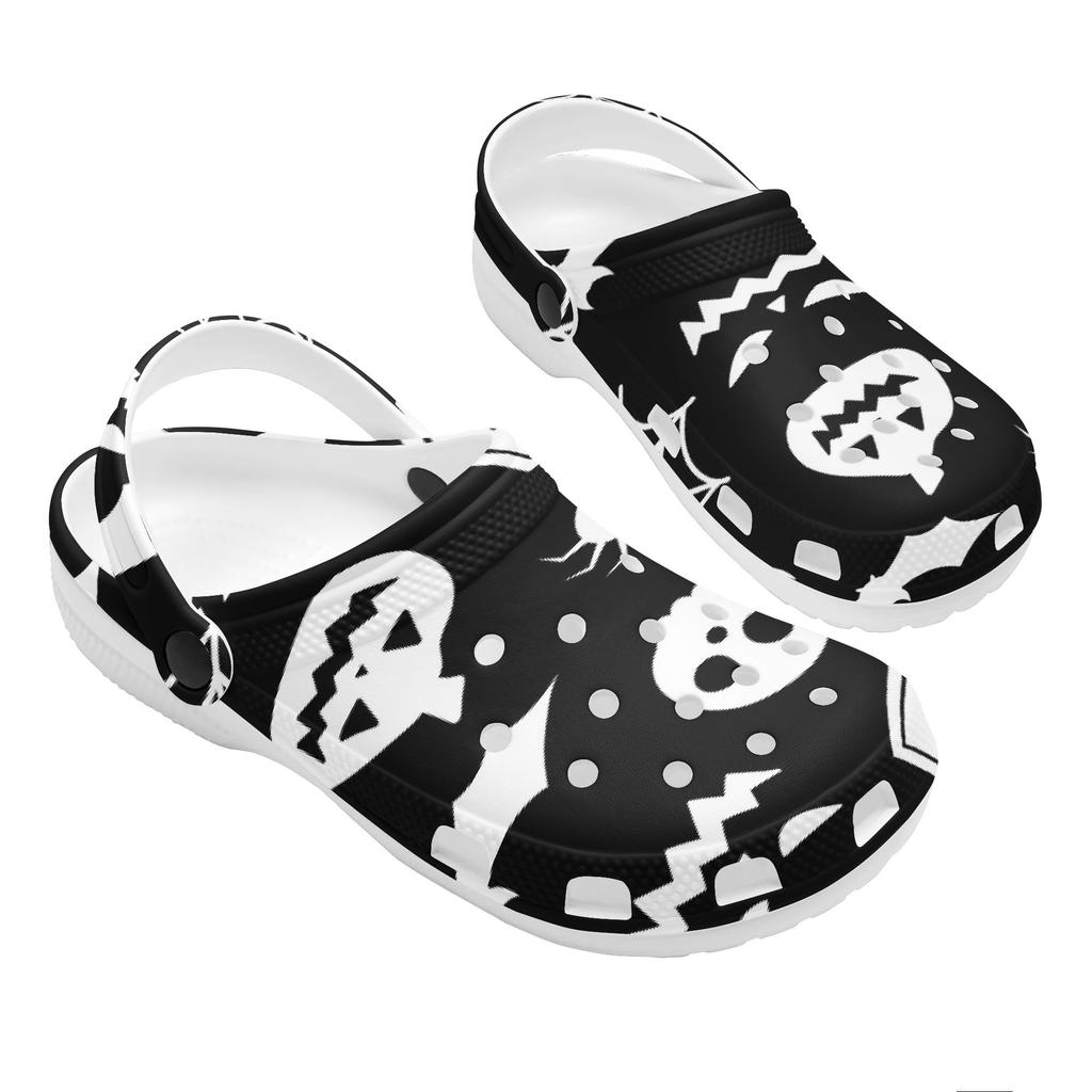 Unisex Color Print EVA Garden Clogs Soft Lightweight Breathable Slip On Shoes Beach Pool Bathroom Home Outdoor Sandals