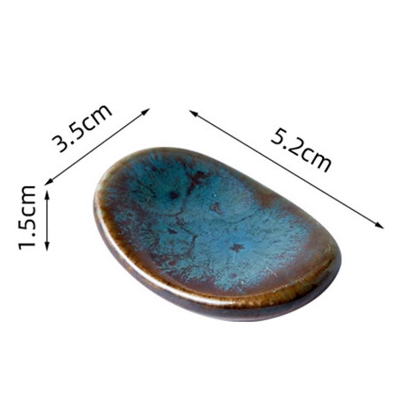 Earthenware Ingot Chopstick Holder Chopsticks Rest For Diy Home Dining Table