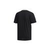 Adidas Neo Allover Print Breathable Straight Tee Men Tops Black DW8114