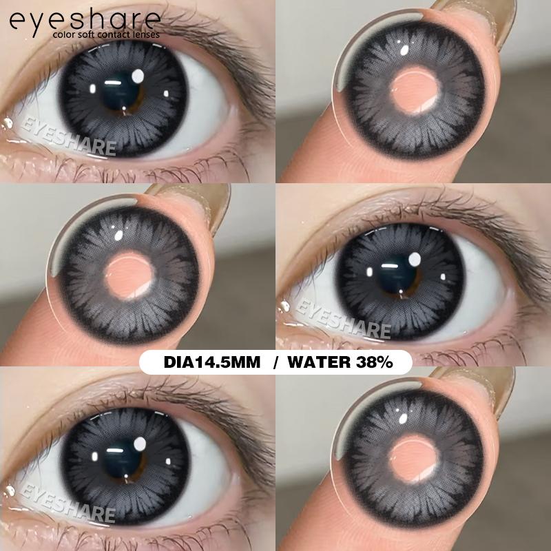 1 Pár Cosplay Farebné Kontaktné Šošovky Anime Modré Šošovky Fialové Oko Halloweensky Make-up Kontakt Ročné Ružové Krásne Zreničky