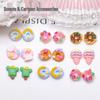 3D Ice Cream Donut Nail Art Accessories