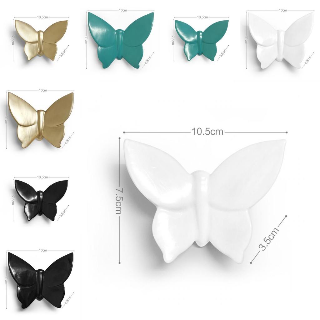 Resin Minimalist Modern Butterfly Wall Decor Living Room And Bedroom Wall Art