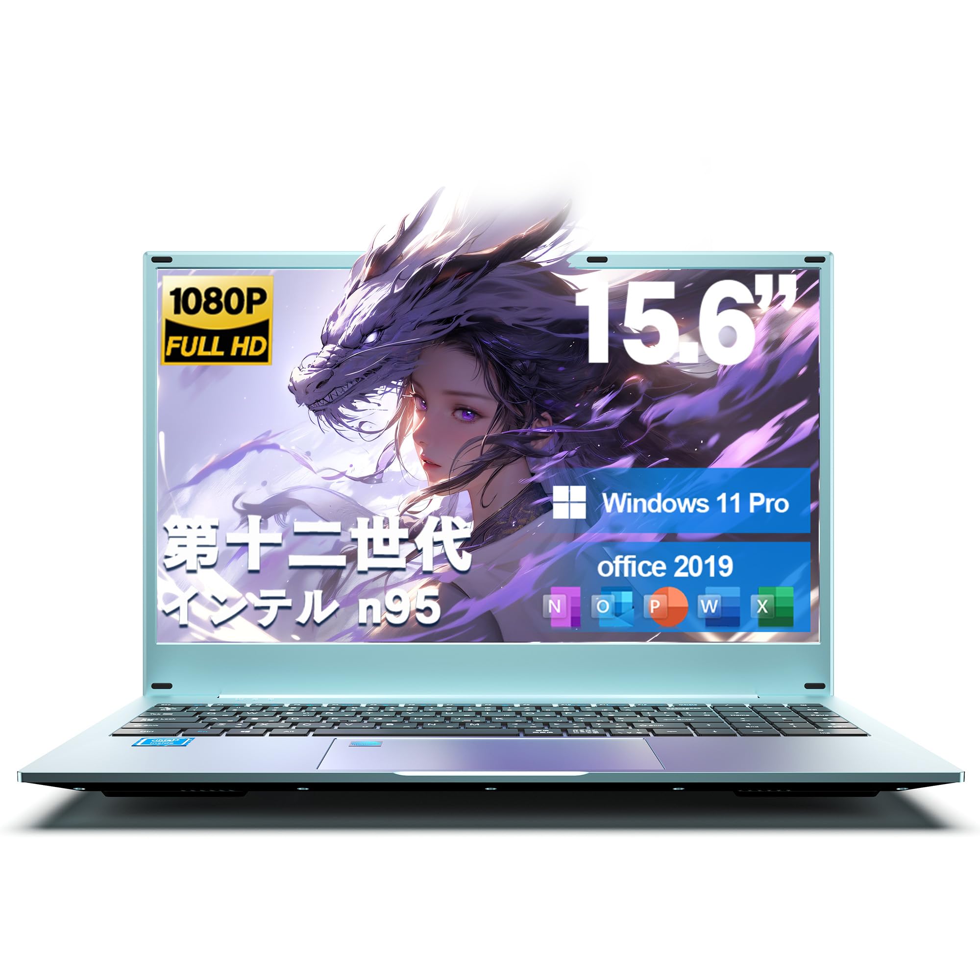 

Оригінальна модель 2025 року Wingame Japanese MS Office Light 12-го покоління N95 Бізнес Windows 11 Кут IPS Bluetooth Відбиток пальця Ноутбук, Клавіатура, 2019,