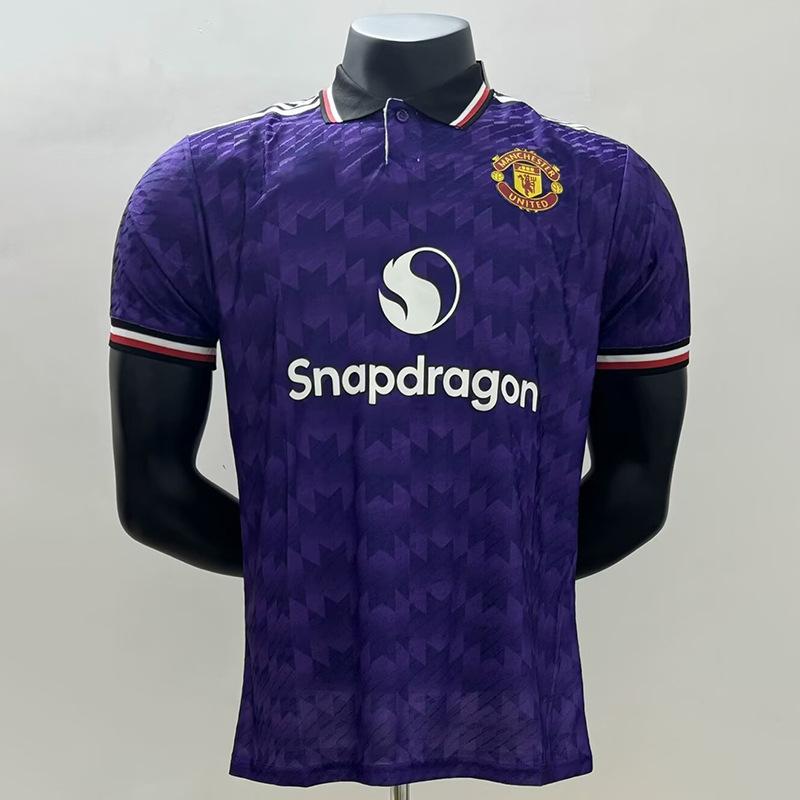 2526 New Player Edition Manchester United Manchester City AC Miami Chelsea Short Sleeve Top Special Edition Casual Football Uniform