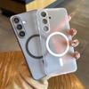 Slim Matte Magnetic For  Case For Samsung Galaxy S26 S2 S24 S23 FE Ultra Plus Translucent TPU Soft Protect Cover
