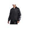 Nike Sportswear Double Swoosh Reversible Bomber Jacket Black White Men DO2889-010