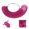 Sizer Plastic Lightweight Professional Finger Size Gauge Jewelry Measurement Tool for Men Women